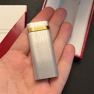 Cartier Vintage Lighter Gold Plated Brand New NOT USED